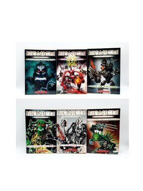 French Bionicles Chapter Books Legends 1 2 3 4 5 6 Novels